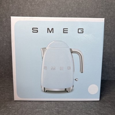 SMEG 1950's Retro Style 7 Cup Electric Water Kettle WHITE (KLF03WHUS) w/Box NEW