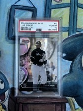 2020 Bowman's Best - Luis Robert #10 (RC) Refractor PSA 10
