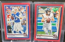 RED PARALLEL PRESS PROOF 2025 Donruss Football- You Pick
