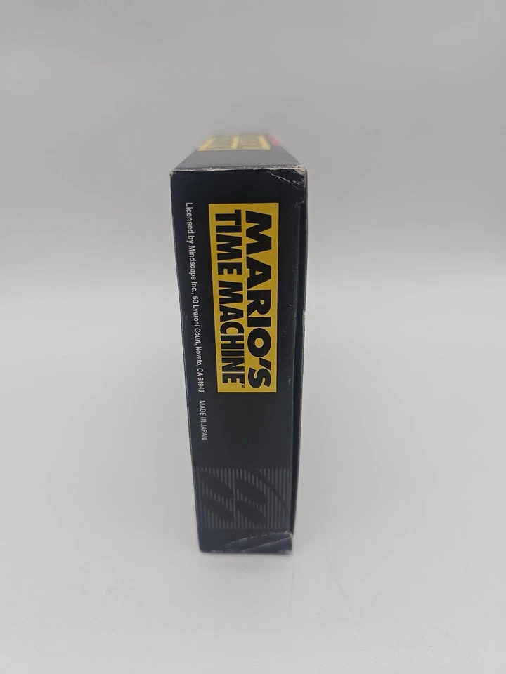 Mario’s Time Machine - SNES - CIB Complete in Box - Image 2 of 4