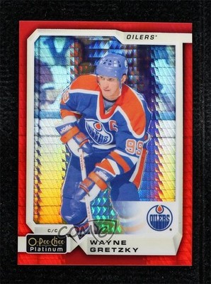 2018-19 O-Pee-Chee Platinum Red Prism 35/199 Wayne Gretzky #150 HOF a2k