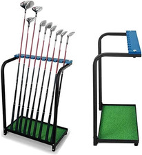 Golf Club Organizer Rack Golf Club Display Stand Rack Holder Shelf Golf Putter R