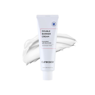 Double Barrier Cream 80Ml (2.71 Fl Oz) Korean Skin-Biome Science with Neuromide,