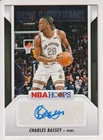 CHARLES BASSEY 2024-25 PANINI NBA HOOPS BASKETBALL AUTOGRAPH CARD #GS-CBS
