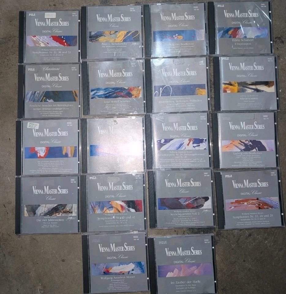 Lot of ~45 Mixed CDs + 4 Classical Box Sets + 16 Vienna Master Series – Rock 70s - Image 3 of 3