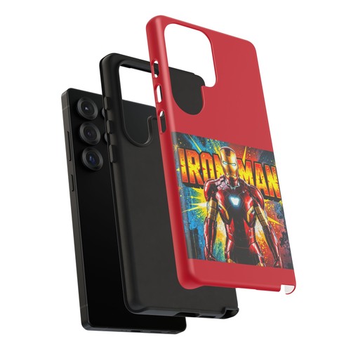 Iron Man Tough Cases, Samsung Galaxy Impact Resistant Marvel Comics Phone Cover, - Picture 5 of 117