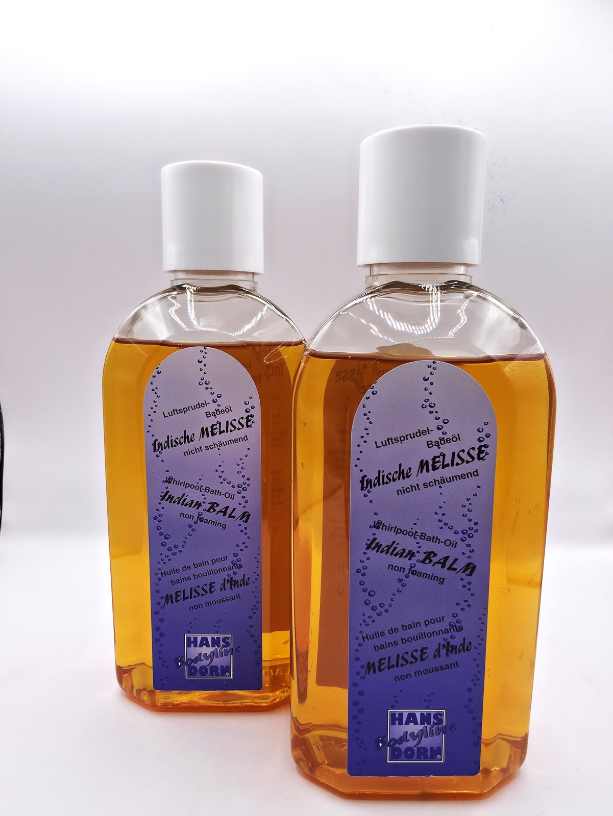 2x Hans Dorn Badeöl Indische Melisse je 500 ml | nicht schäumend