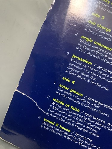 Factors of Dance 2xLP Compilation 1993 UK VG+/EX House Techno Breakbeat Vinyl - Picture 3 of 11