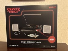 STRANGER THINGS Victrola WSQK Record Player Turntable Speakers Netflix