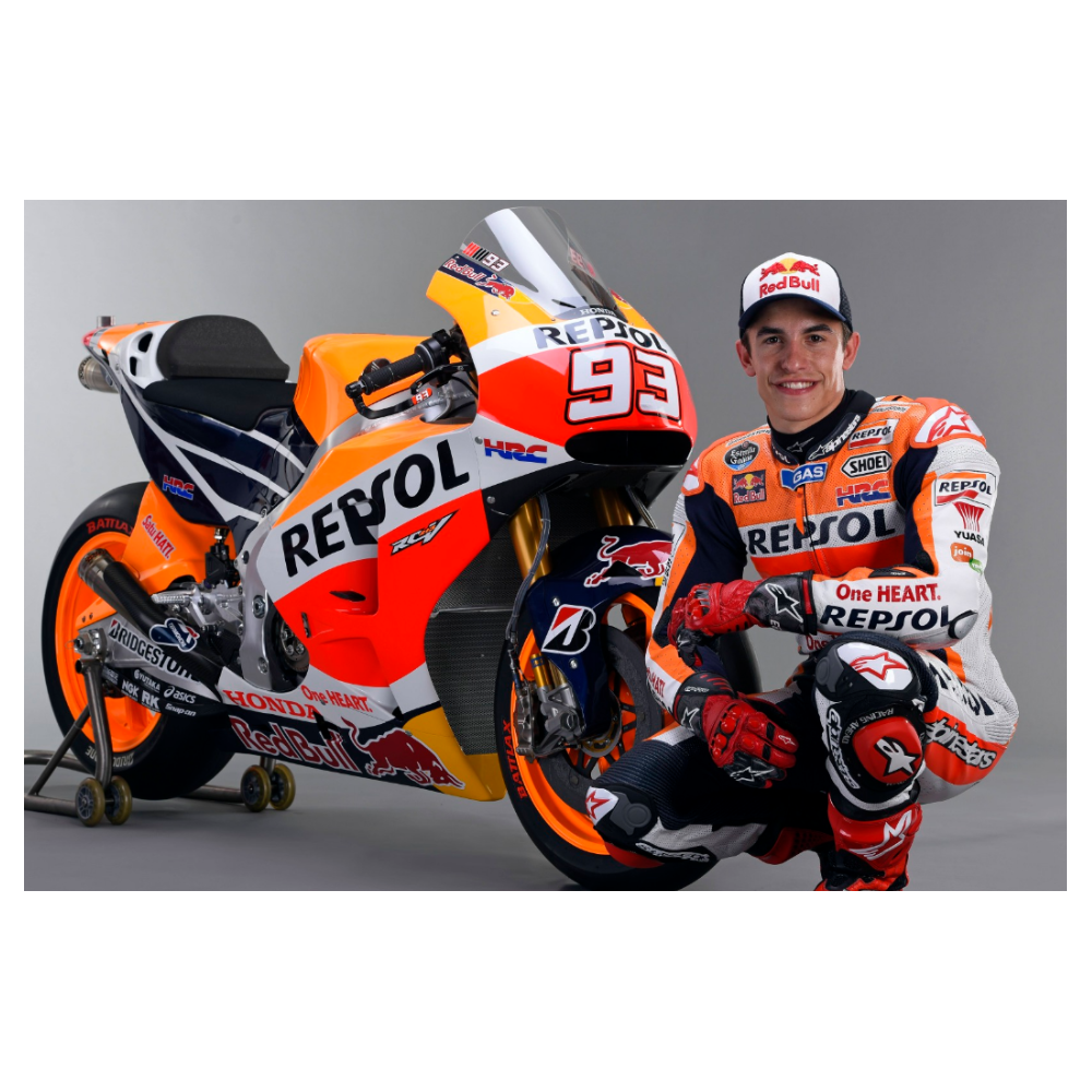 Cialda In Ostia Marc Marquez Moto Gp Decorazioni Torta Compleanno Dischi Commest