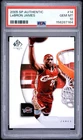 2005 SP AUTHENTIC LEBRON JAMES CARD #14 *GRADED PSA GEM MINT 10 - CAVS