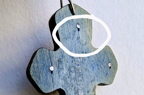 Rosario de Colección 7 Décadas 49" Madera Vinculada a Mano Basílica Ste Anne Medalla de Plata Firmada - Imagen 6 de 11