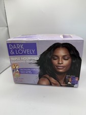 NEW - 2 Boxes Dark Lovely Triple Nourished Silkening Relaxer