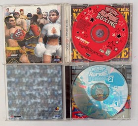 Dreamcast Games Lot - CIB, Complete - Ready 2 Rumble Round 2, Re Volt, Reel Fish