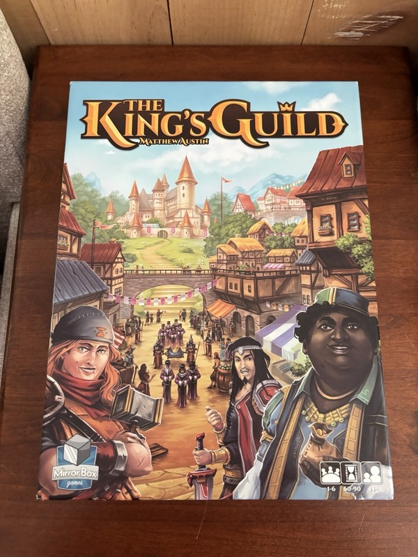 The King's Guild - Board Game - Mirror Box Games 2018