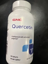 GNC Quercetin 500mg - 60 Caplets | 60 Servings