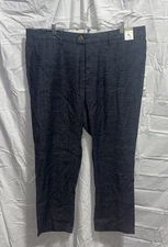 NEW! Size 40x30 - Tommy Bahama Linen Mahalo Bay Flat Front Pants Mens Trousers 