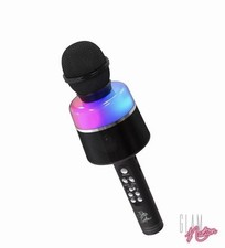 Karaoke Microphone  Speaker New Glam Nation Star Glow LED, New