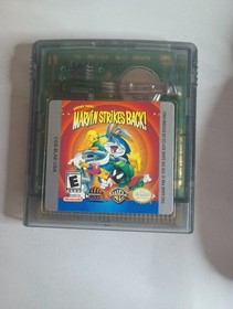 Gameboy Color Clear Atomic Purple Handheld Console w/ Game! WORKS