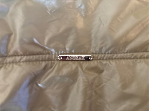 ANORAK Reise Kulturbeutel Puffer Pouch mit Reißverschluss leicht grün - Bild 2 von 4