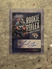 2017 Absolute LEONARD FOURNETTE Rookie Reflex Auto /100 No. RR-LF Jaguars RC