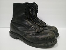 Redwing 4473 Boots Firefighter Zip Vintage Steel Toe Size 10.5 D USA Made