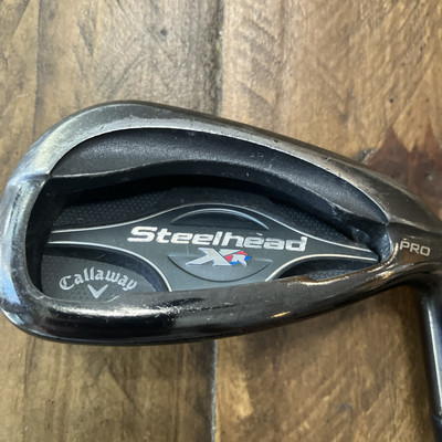 Used Callaway Steelhead Xr Pro Black Individual Pitching Wedge XP 105 ST15 Stiff