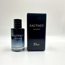 Dior Sauvage Eau de Parfum 10ml / 0.34 fl oz Mini Perfume Travel Size New In Box