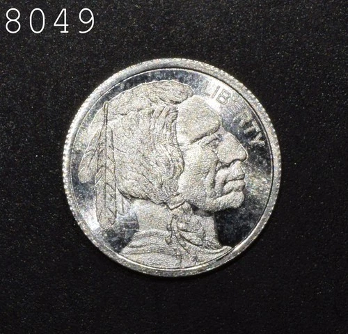 Buffalo Indian Head 1g .999 Silver Round *Combined S/H*