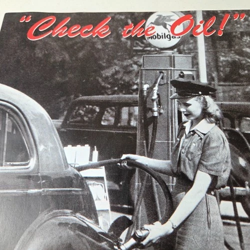 Motor Oil Magazine for Porcelain Signs For Sale Sinclair Sign Mobilgas Cover Ad! - Image 2 of 4