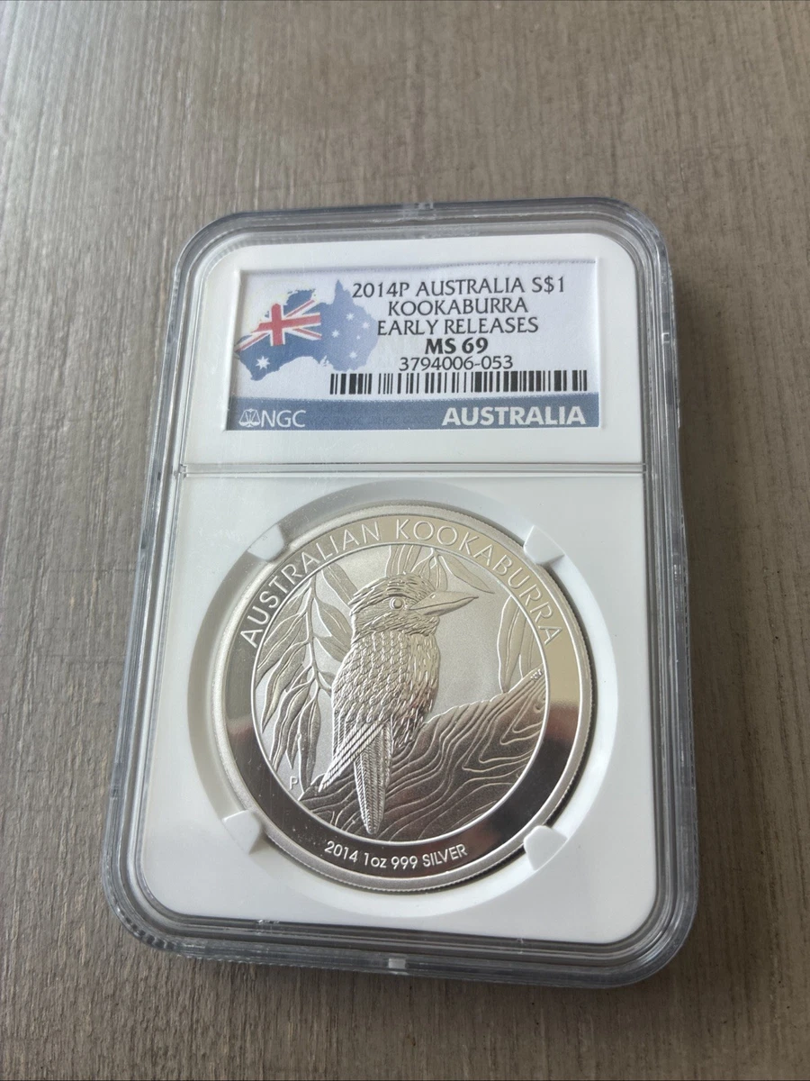 Australian Kookaburra MS 69 Silver Bullion Coins for sale | eBay