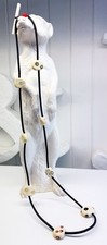Kette aus Murano Glas handgefertigt Länge 120 cm