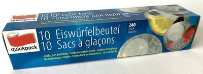Eiswürfelbeutel quickpack für 240 Eiswürfel 1er Pack