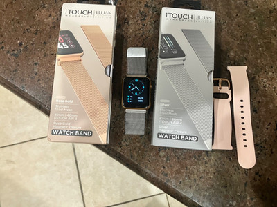 iTouch Air 4 Smartwatch - Fitness Tracker  Bundle   Xcellent Cond 