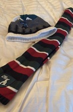 Gymboree Boys Hat Scarf Size 8 Up Set