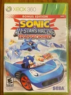 SEGA Sonic & All-Stars Racing Transformed Bonus Edition Xbox 360 Racing Game