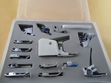 15pcs Snap On Adapter Quilting Walking Foot fits Singer,Janome,Brother,Elna   