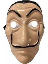 Salvador Dali Mask Costume Accessory Plastic Halloween
