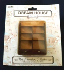 Dollhouse Miniature DREAM HOUSE Chippendale Wall Hanging Shelf Made in Spain NOS