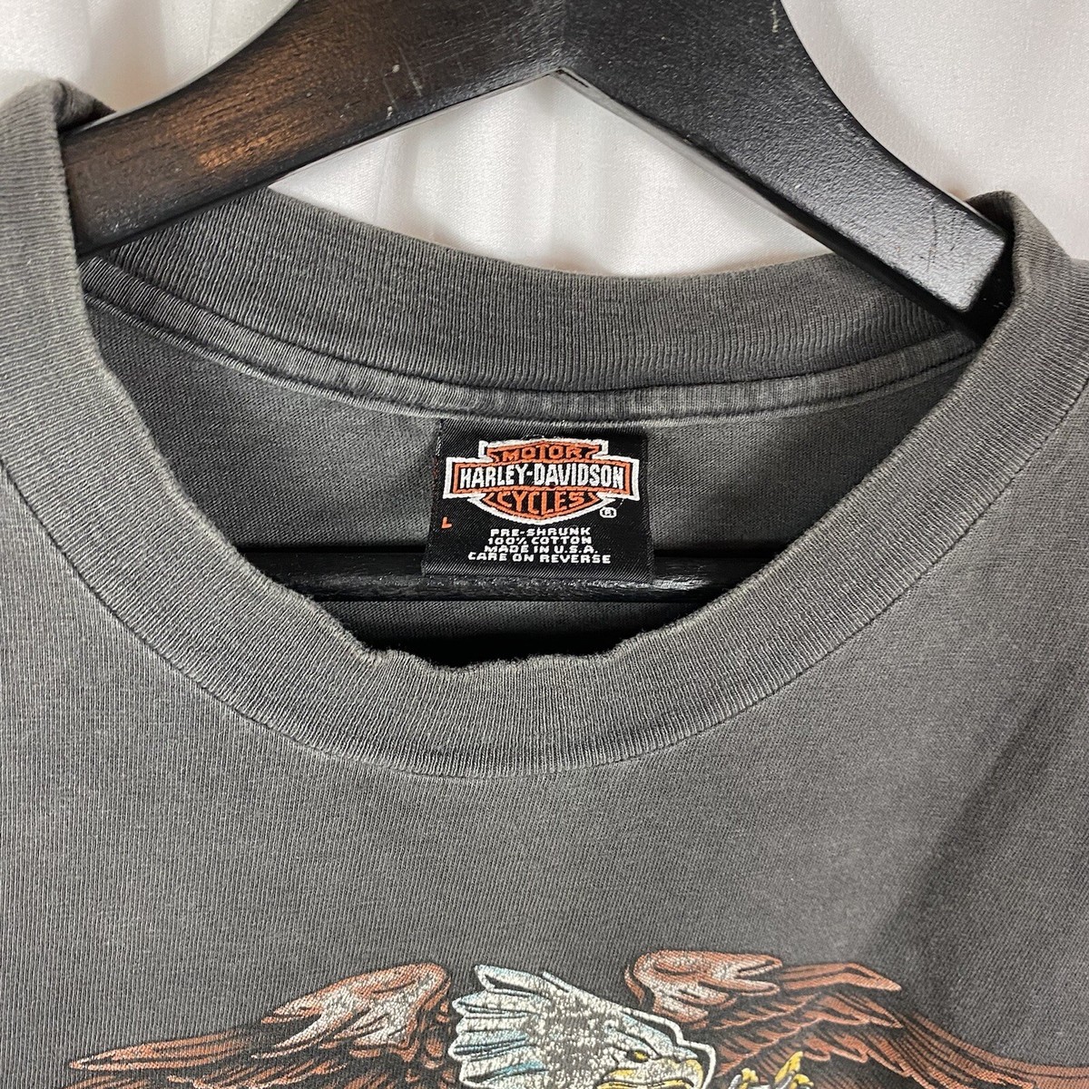 Vintage 1997 90s Harley Davidson T-shirt Laconia NH Bike Week | eBay