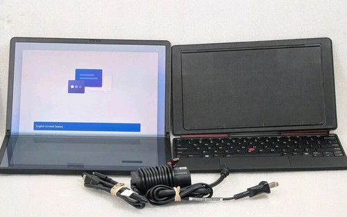 ThinkPad X1 Fold Gen 1 16C i7-1260U 32GB 1TB 16" 2560x2024 Folding OLED Pen KB - Picture 3 of 17