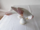 Figurine Woodpecker Metzler & Ortloff Ilmenau Art Porcelain Art Deco around 1925