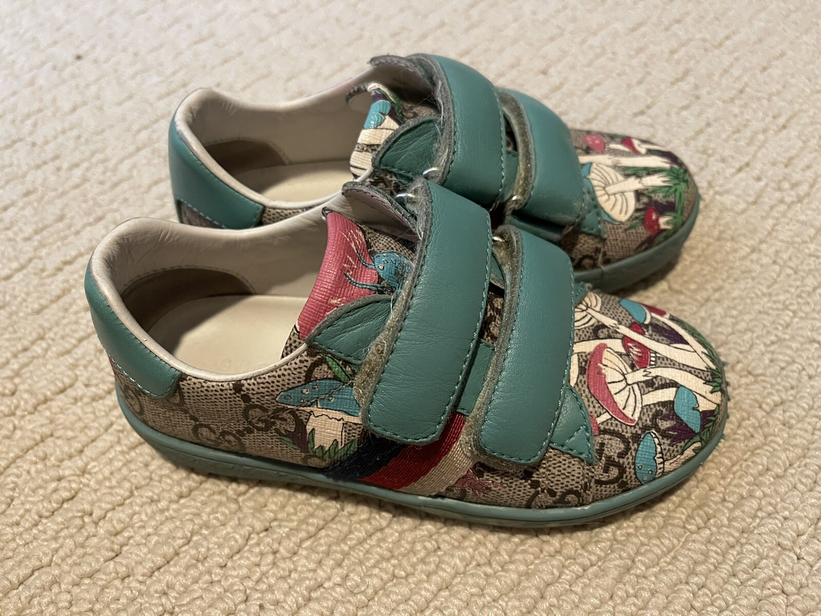 toddler Gucci shoes Size 25 Boys/girls Canvas Mushroom | eBay toddler Gucci shoes Size 25 Boys/girls Canvas Mushroom | eBay