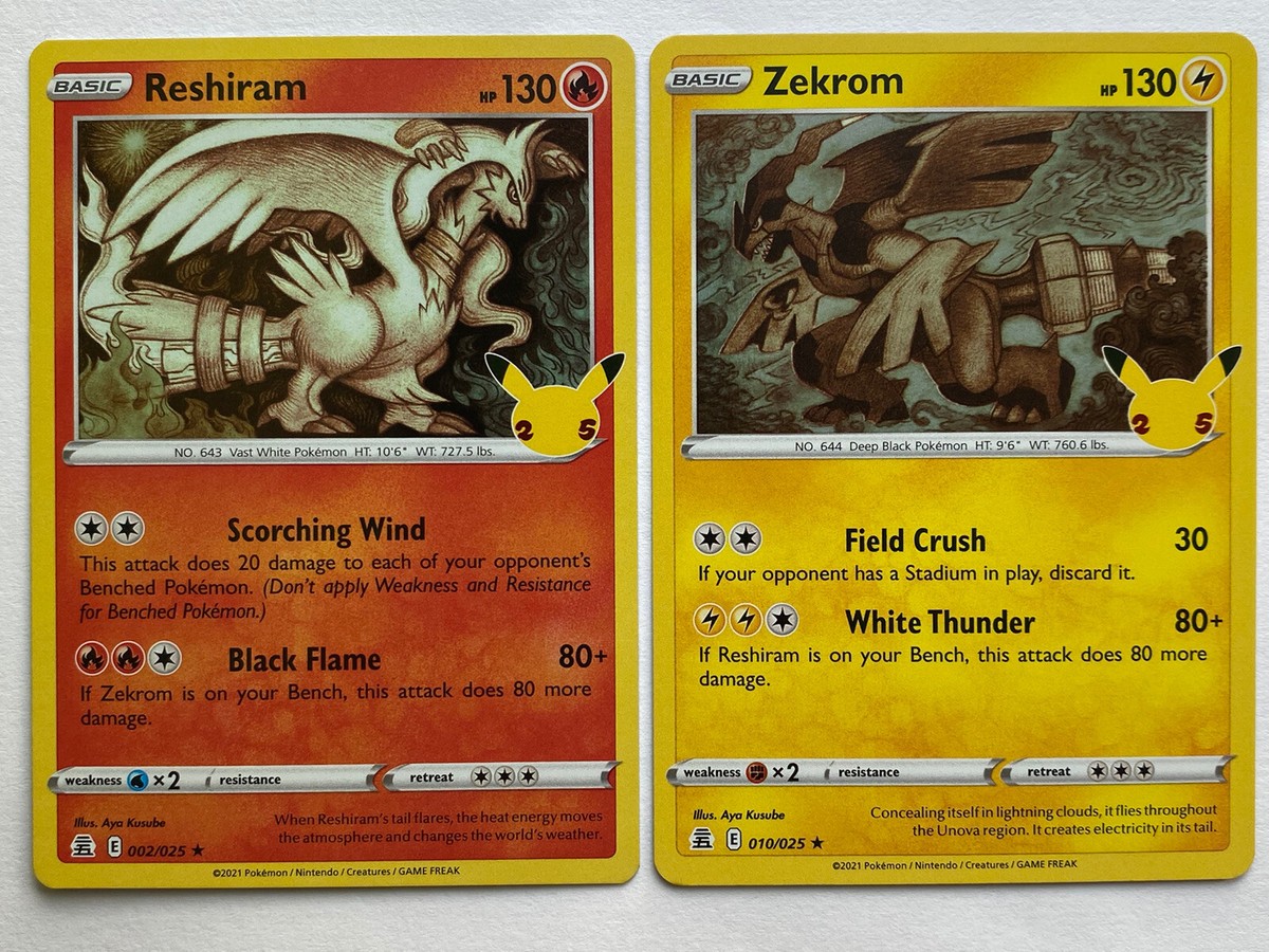 ゼクロム25th　　　　25thAnniversaryCollection Zekrom 114/114 Pokemon 25th Anniversary Celebrations Full