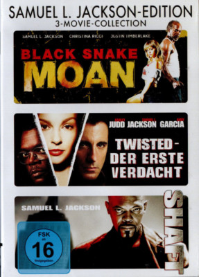 Samuel L. Jackson: Shaft + Black Snake Moan + Twisted - Der erste Verdacht - DVD