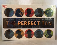 THE PERFECT TEN University Games 2003 3-D Board Game factory sealed new