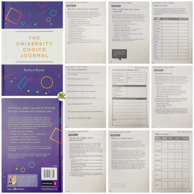 6 x THE UNIVERSITY CHOICE JOURNALS Book Degree A-Levels Course Career REDUCED