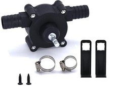 HEAVY DUTY DRILL PUMP 3000 LITRES PER HOUR LIQUID FLUID WATER OIL BILGE TRANSFER