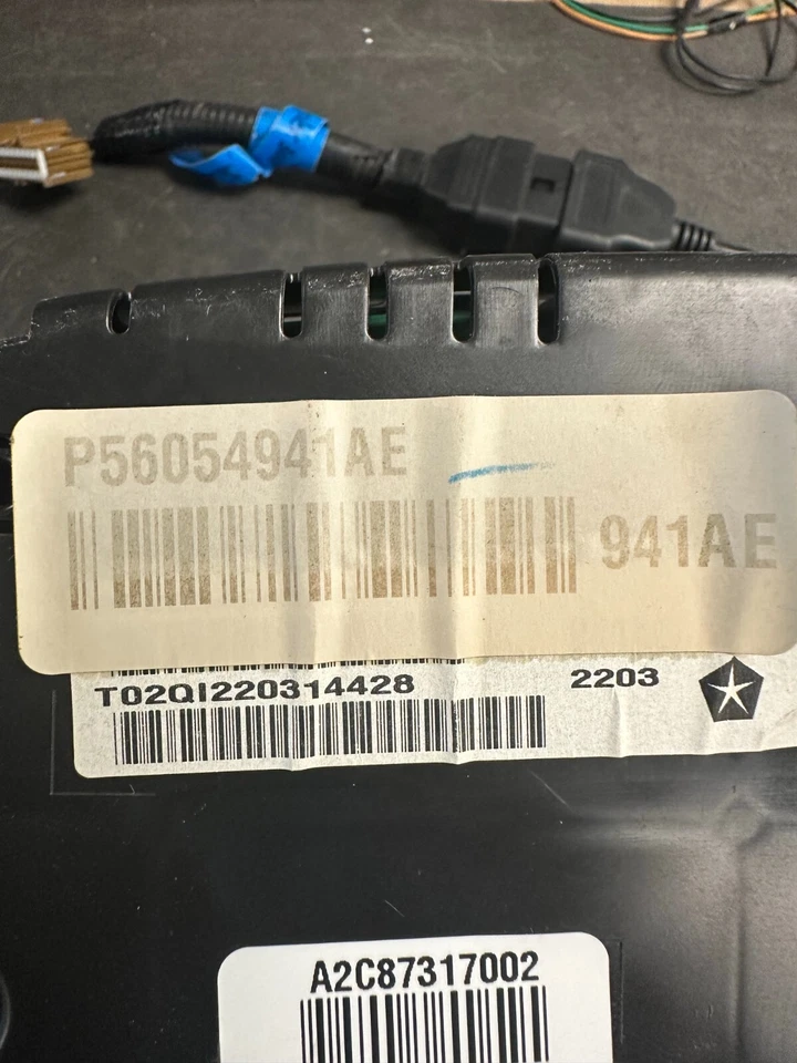 Cuadro de instrumentos velocímetro medidores de tablero 2014 RAM 1500/2500/3500 110.590 millas Foto 3 de 3