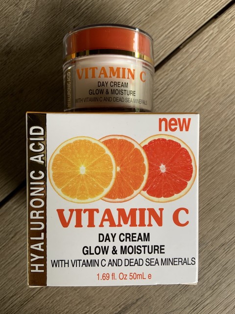 spa cosmetics vitamin c day cream